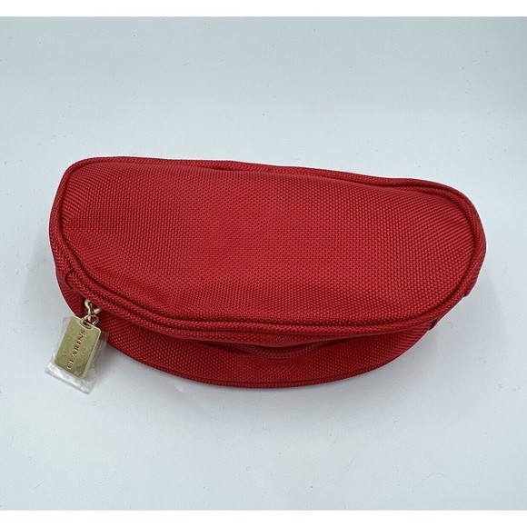 Clarins Cosmetic Red Bags - Picture 5 of 9